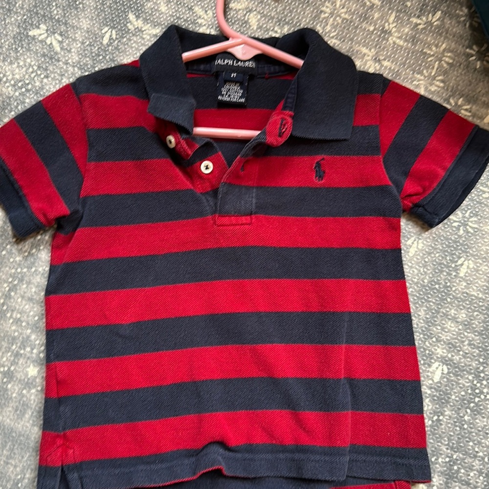 Ralph Lauren boys striped polo
